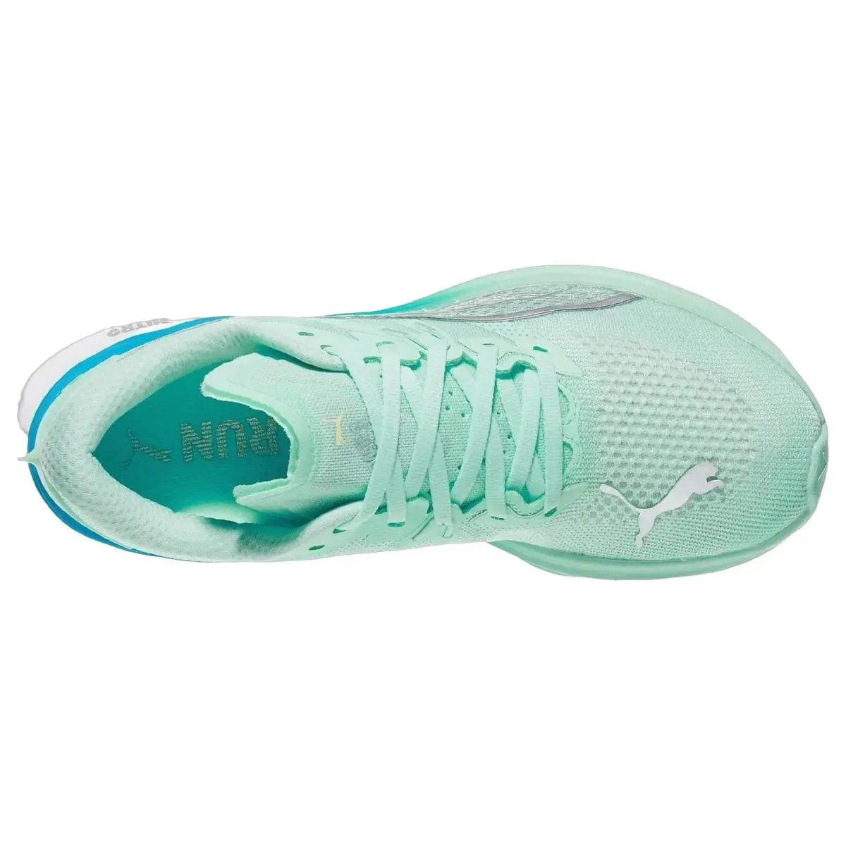 Puma shoes - Deviate Nitro 3 - Deviate Nitro - 309708-19 - Mint Melt/Speed Blue 8
