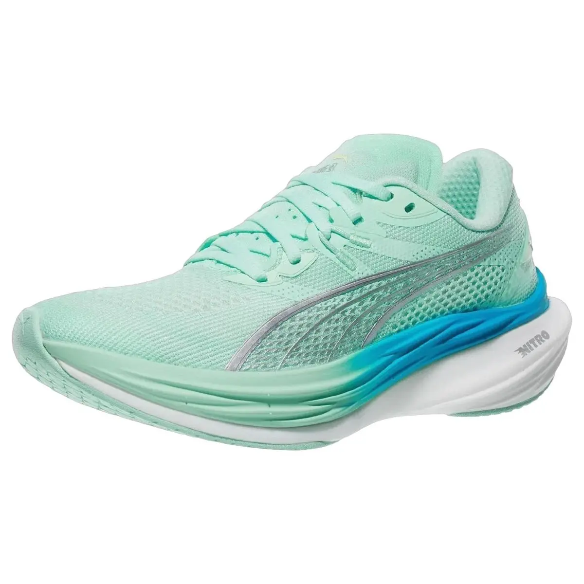 Puma shoes - Deviate Nitro 3 - Deviate Nitro - 309708-19 - Mint Melt/Speed Blue 6