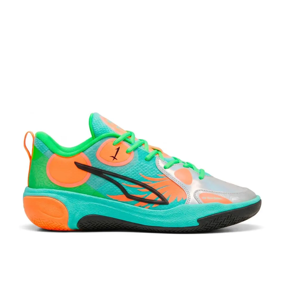 Men`s Athletic Sneakers Puma MB World.01 Basketball Shoe