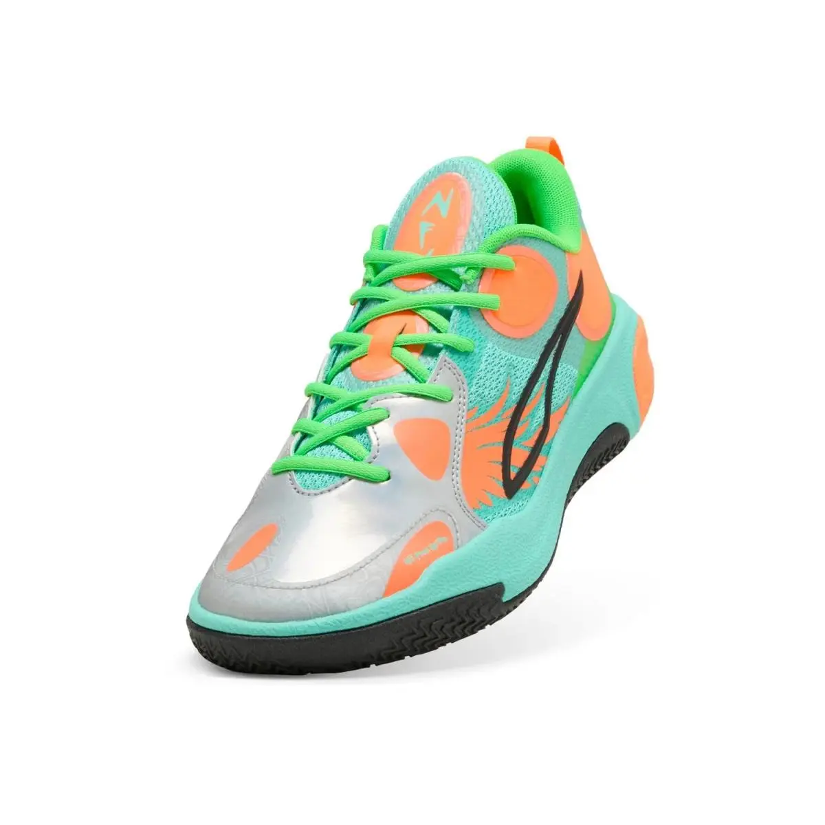 Puma shoes - Teal/Orange 8
