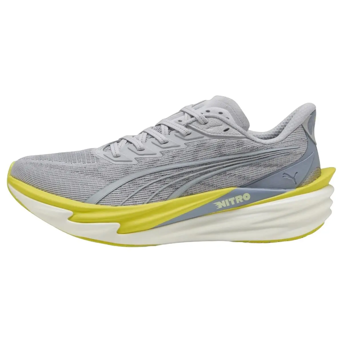 Puma shoes - Deviate Nitro 4 - Deviate Nitro - 312123-03 - Silver/Lux Lime 0