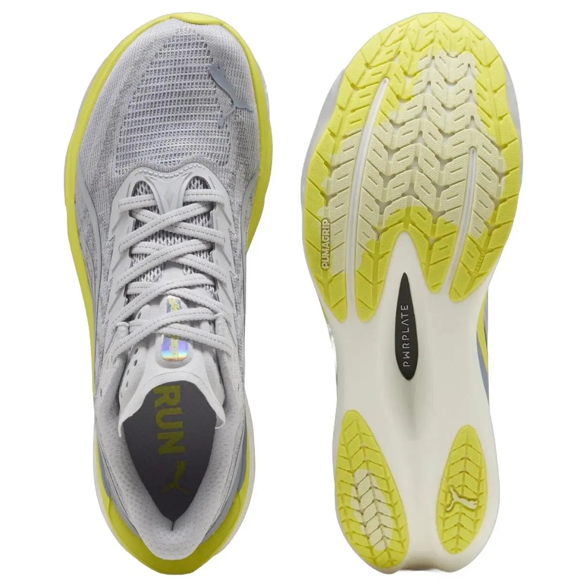 Puma shoes - Deviate Nitro 4 - Deviate Nitro - 312123-03 - Silver/Lux Lime 8