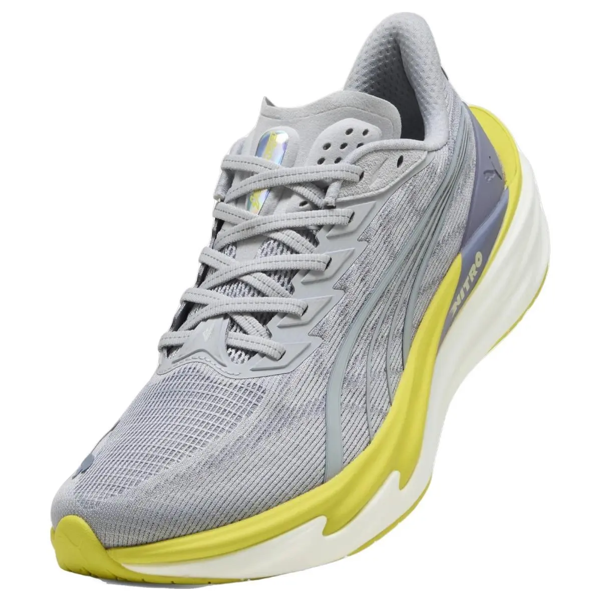 Puma shoes - Deviate Nitro 4 - Deviate Nitro - 312123-03 - Silver/Lux Lime 10