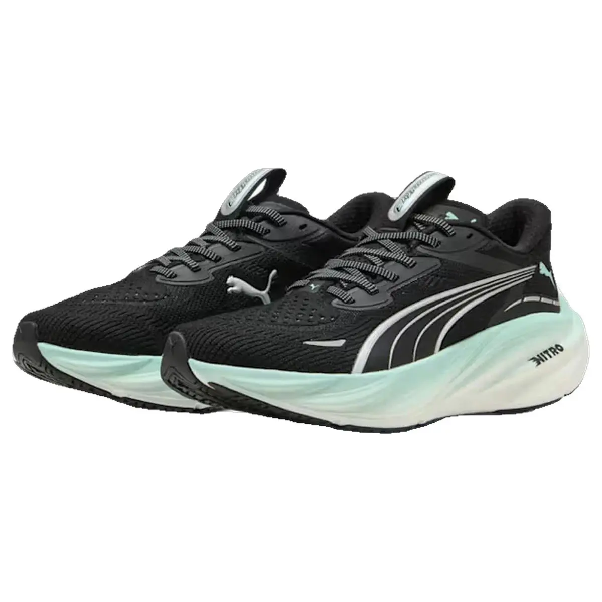 Puma shoes - Magnify Nitro 3 - Magnify Nitro - 311047-06 - PUMA Black/Mint Melt 9