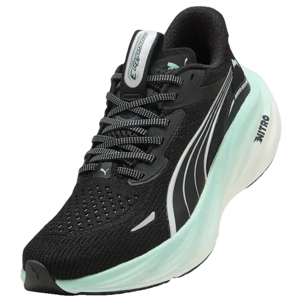 Puma shoes - Magnify Nitro 3 - Magnify Nitro - 311047-06 - PUMA Black/Mint Melt 10