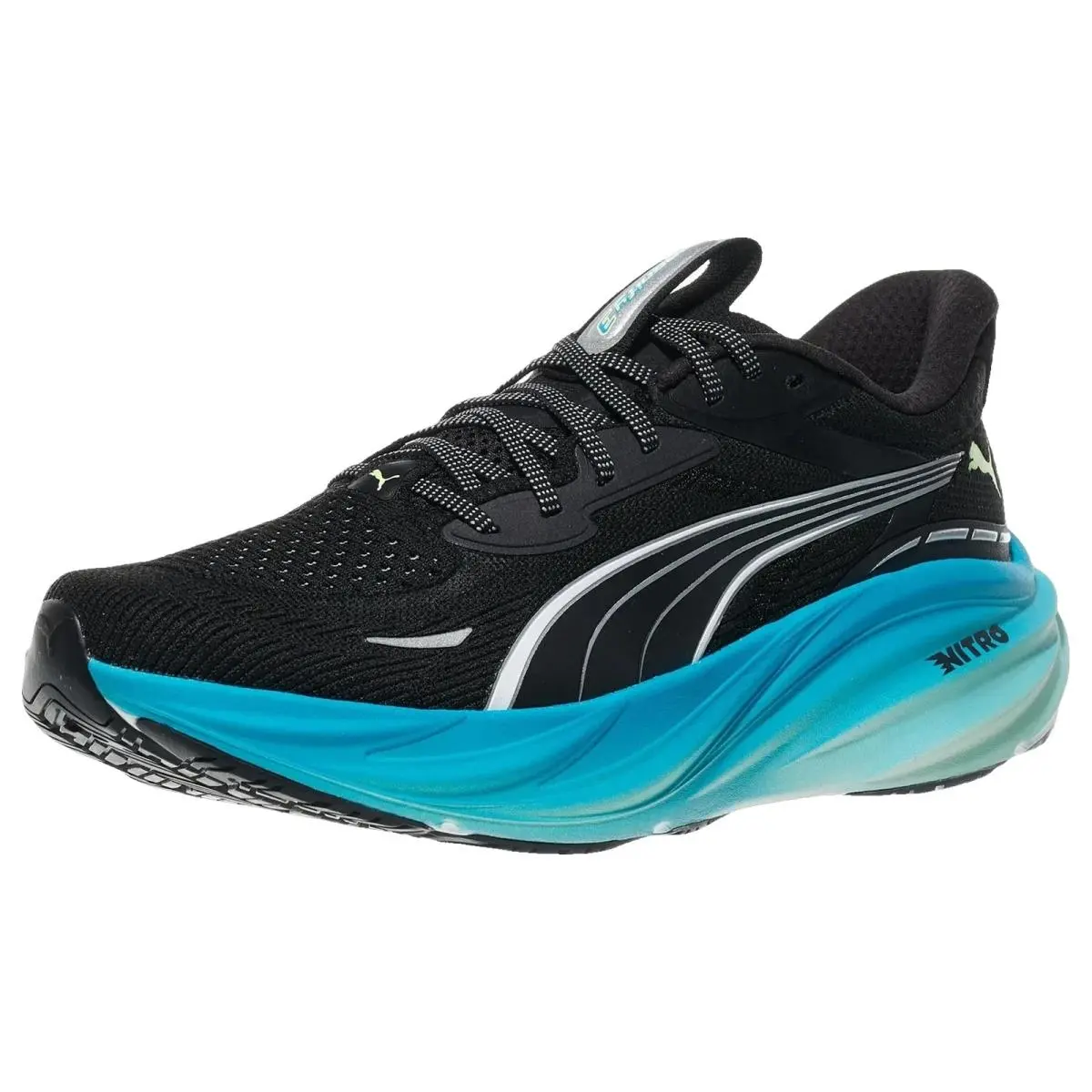 Puma shoes - Magnify Nitro 3 - Magnify Nitro - 311046-06 - PUMA Black/Speed Blue 7