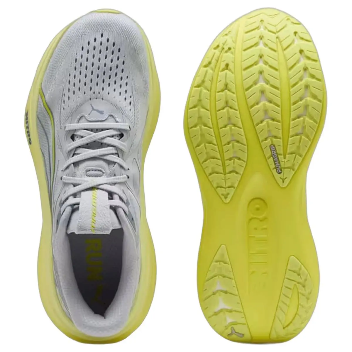 Puma shoes - Magmax Nitro 2 - Magmax Nitro - 312125-04 - Vibrant Silver/Lux Lime 1