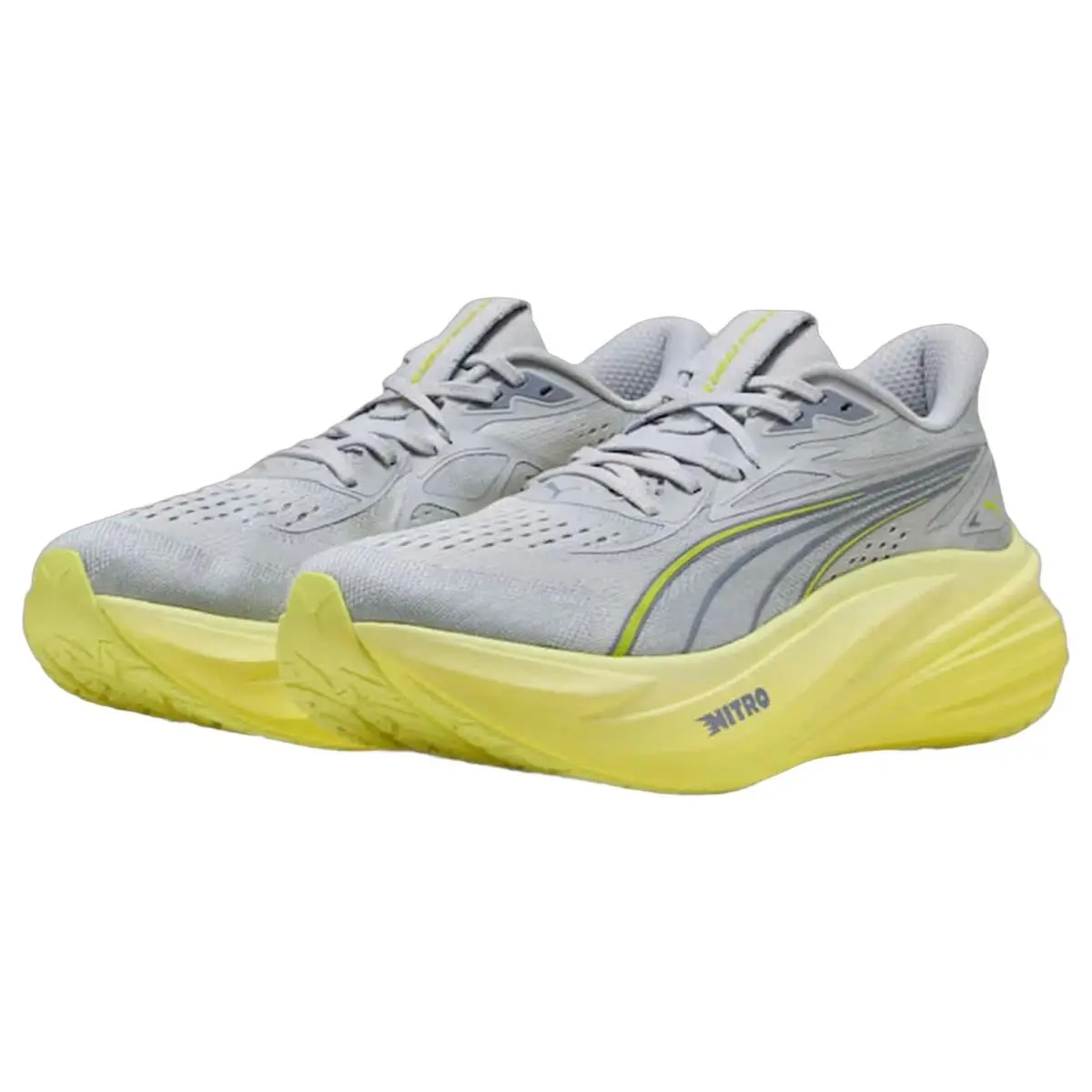 Puma shoes - Magmax Nitro 2 - Magmax Nitro - 312125-04 - Vibrant Silver/Lux Lime 2