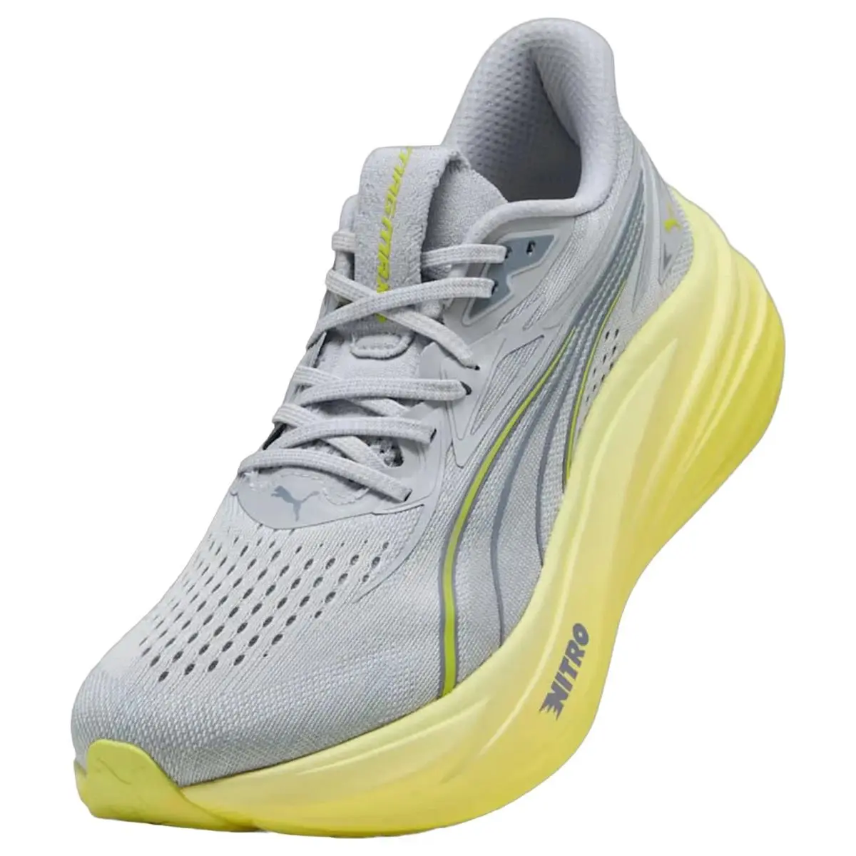 Puma shoes - Magmax Nitro 2 - Magmax Nitro - 312125-04 - Vibrant Silver/Lux Lime 10