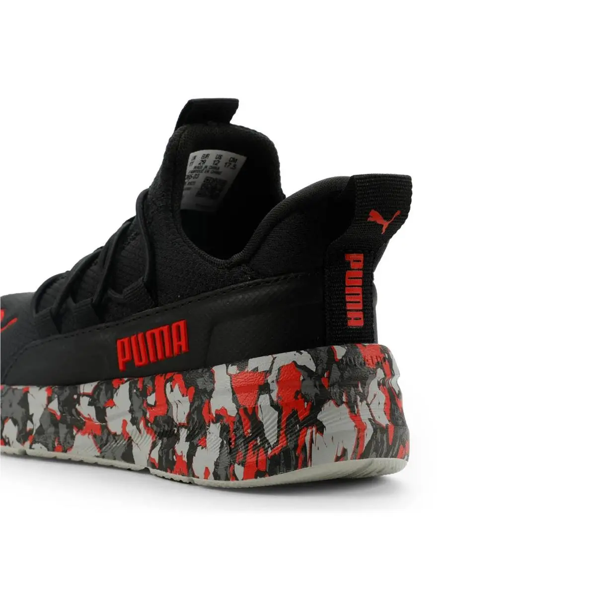 Puma shoes - Black/Red 3