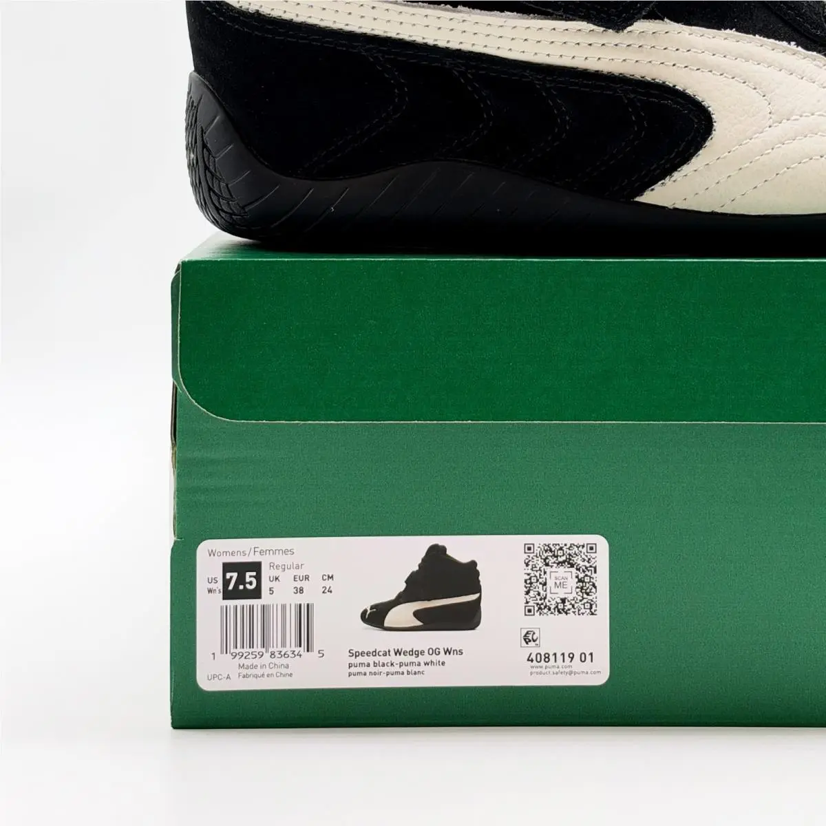 Puma shoes - PUMA Speedcat - Speedcat - 408119 01 - Black 10