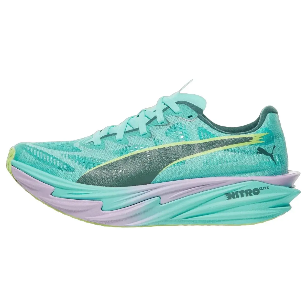 Puma shoes - Deviate Nitro Elite 4 Hyrox - 314157-01 - Mint/Lvn 6