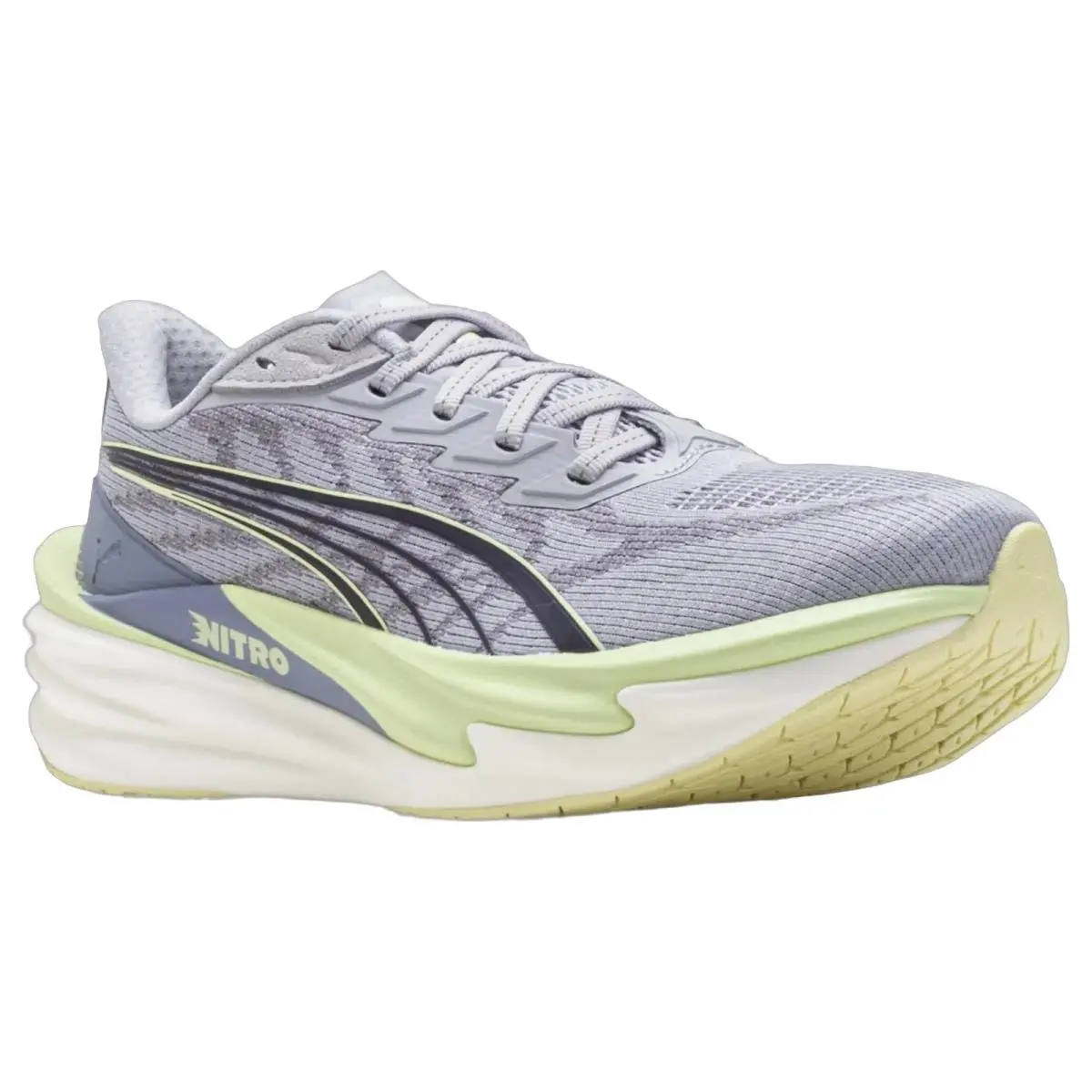 Puma shoes - Deviate Nitro 4 - Deviate Nitro - 312124-03 - Vibrant Silver/Apple 10