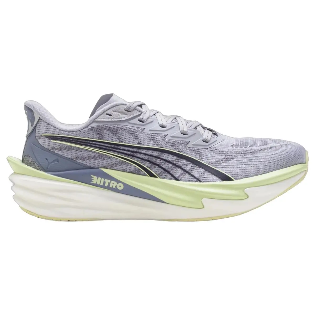 Puma shoes - Deviate Nitro 4 - Deviate Nitro - 312124-03 - Vibrant Silver/Apple 6
