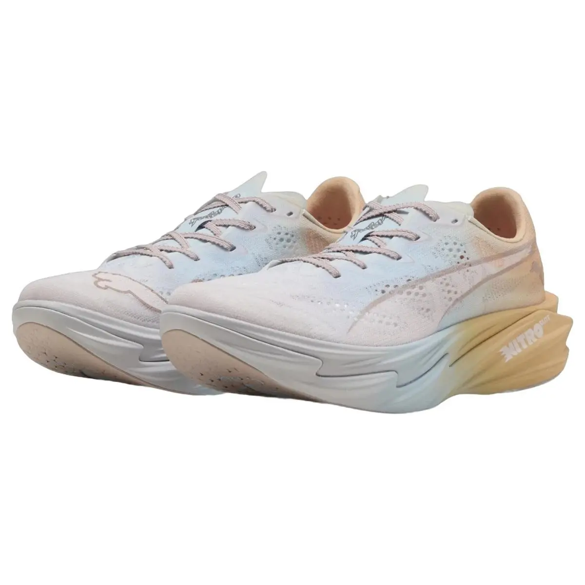 Puma shoes - Deviate Nitro Elite 4 - Deviate Nitro Elite - 312908-01 - Jasmine Flower/Lucite/Almost Apricot 2