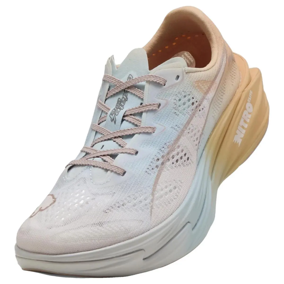 Puma shoes - Deviate Nitro Elite 4 - Deviate Nitro Elite - 312908-01 - Jasmine Flower/Lucite/Almost Apricot 10