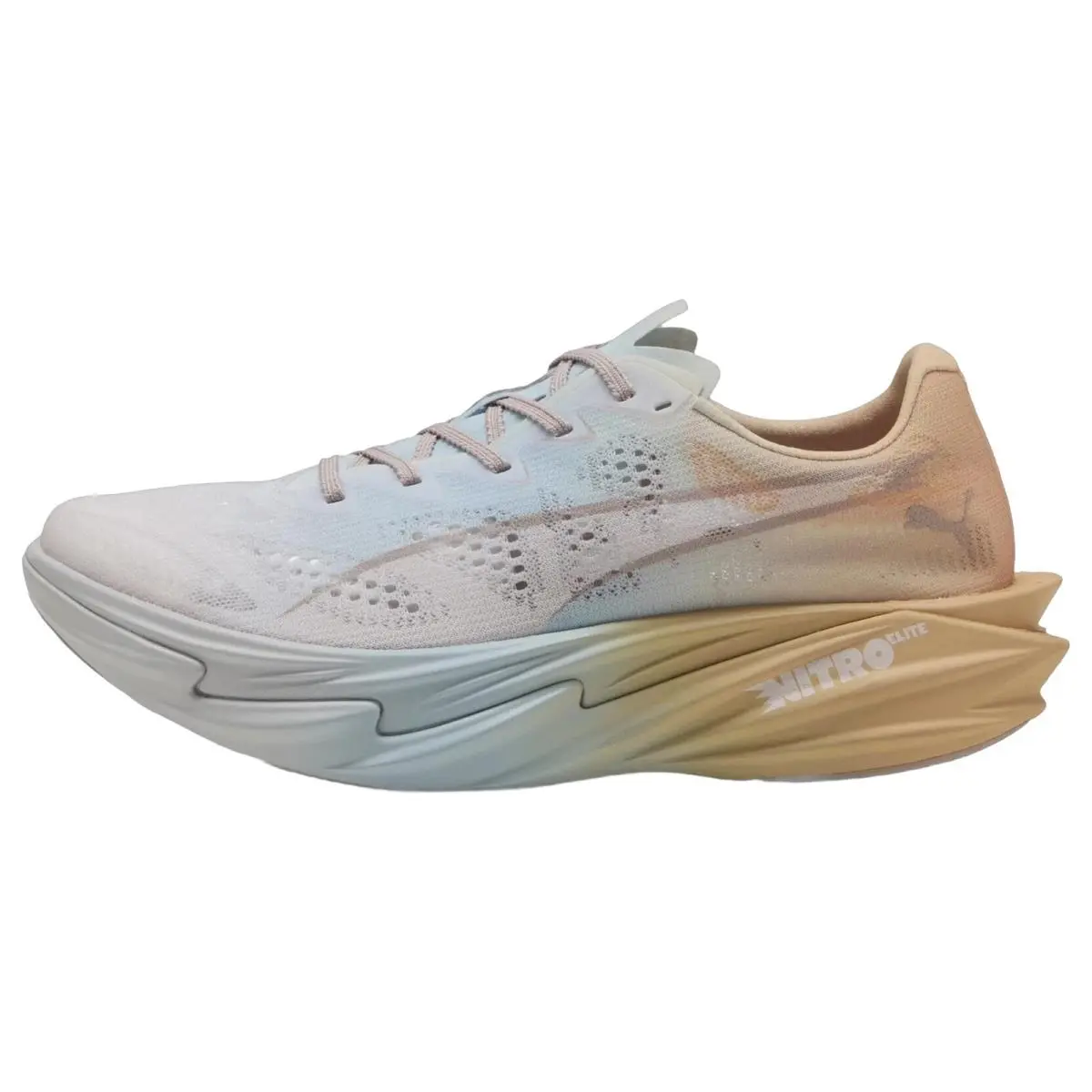 Puma shoes - Deviate Nitro Elite 4 - Deviate Nitro Elite - 312908-01 - Jasmine Flower/Lucite/Almost Apricot 6