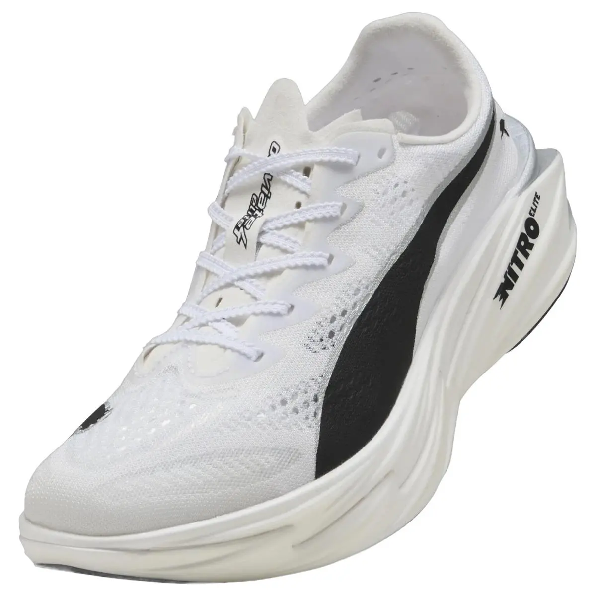 Puma shoes - Deviate Nitro Elite 4 - Deviate Nitro Elite - 312128-05 - White/Black 10