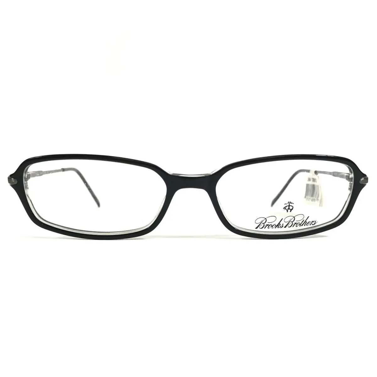 Brothers Eyeglasses Frames BB636 5040 Black Crystal Gunmetal 52-16-135 by Brooks