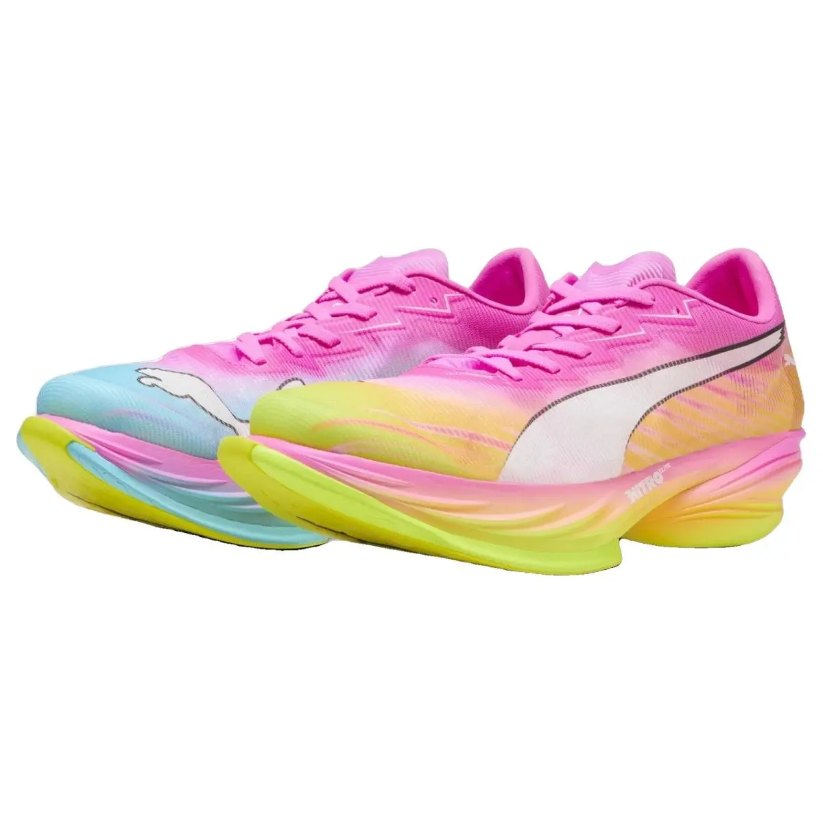 Puma shoes - Fast R Nitro Elite 3 - 313615-01 - Poison Pink/White 3