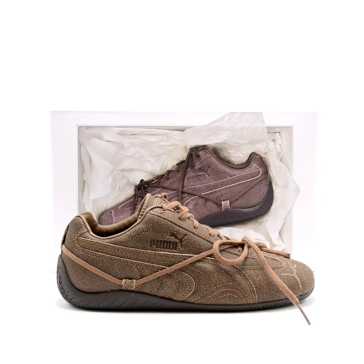 Puma shoes - Puma Speedcat VTG - Speedcat VTG - 41149401 - haute coffee-espresso brown 6