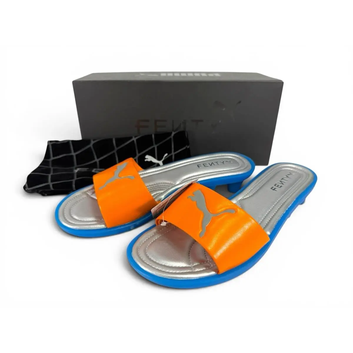 Puma shoes - PUMA Slide Chic - Slide Chic - 405980 01 - Orange (UPC: 198556137032) 0
