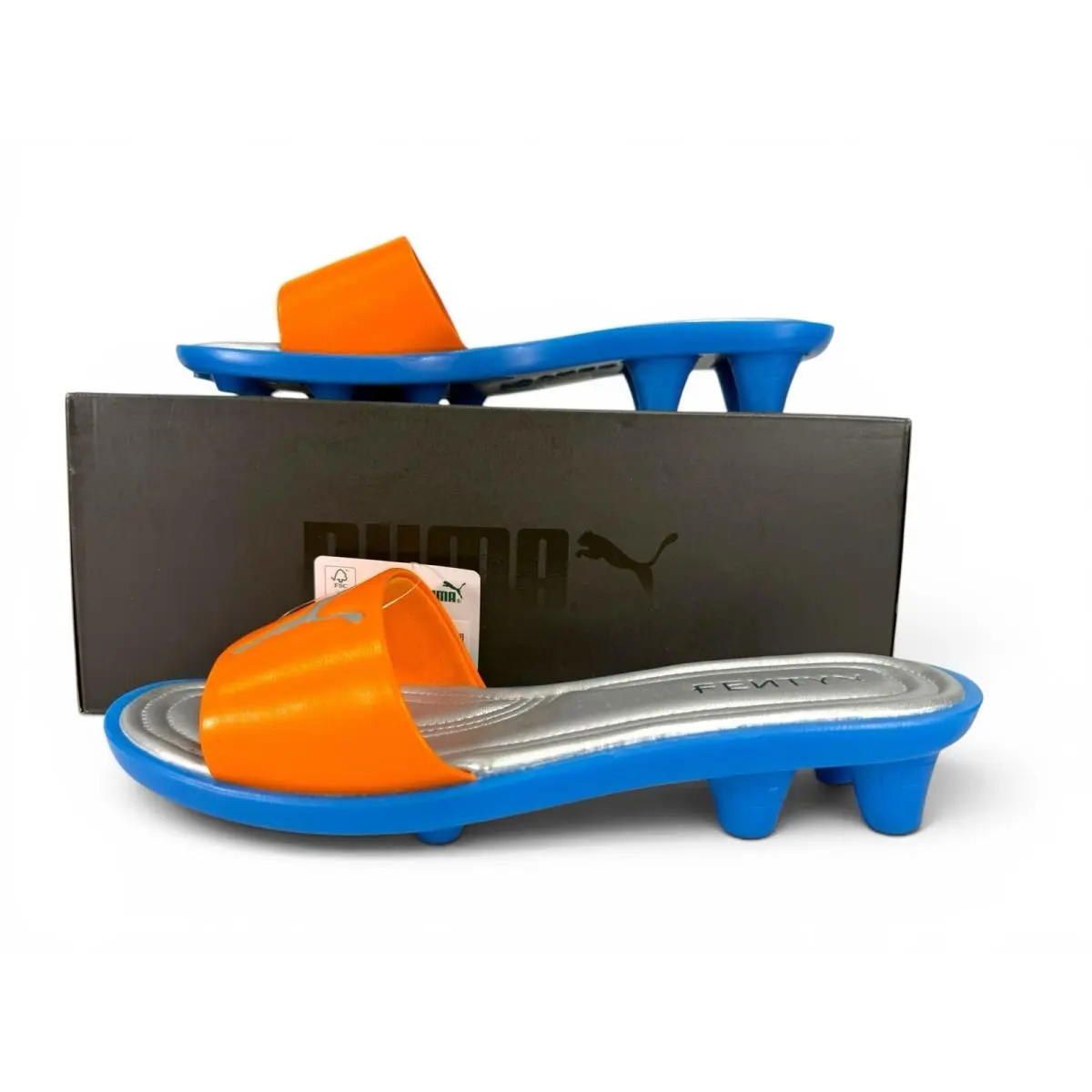 Puma shoes - PUMA Slide Chic - Slide Chic - 405980 01 - Orange (UPC: 198556137032) 1