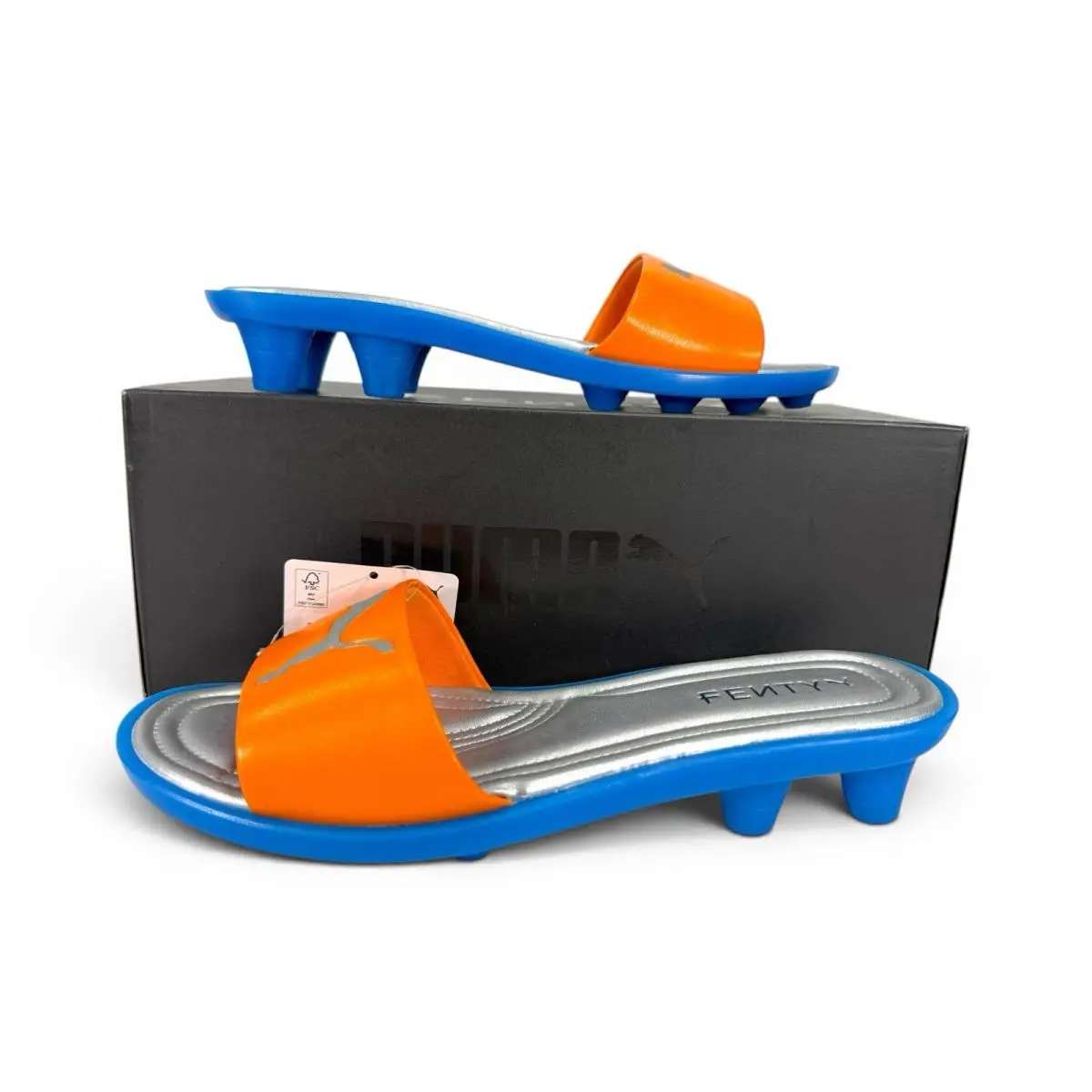 Puma shoes - PUMA Slide Chic - Slide Chic - 405980 01 - Orange (UPC: 198556137032) 2