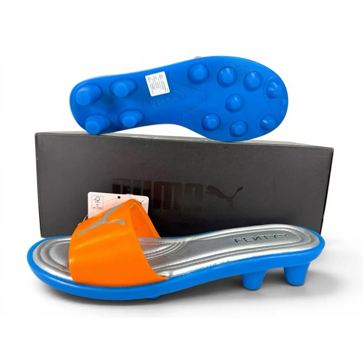Puma shoes - PUMA Slide Chic - Slide Chic - 405980 01 - Orange (UPC: 198556137032) 3