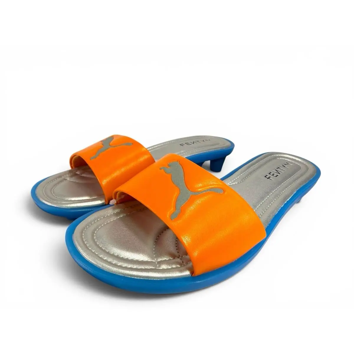 Puma shoes - PUMA Slide Chic - Slide Chic - 405980 01 - Orange (UPC: 198556137032) 5