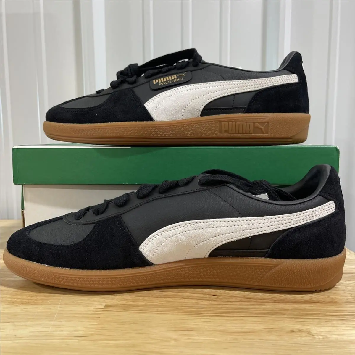 Puma shoes - PUMA Palermo - Palermo - 396464-03 - Black 0