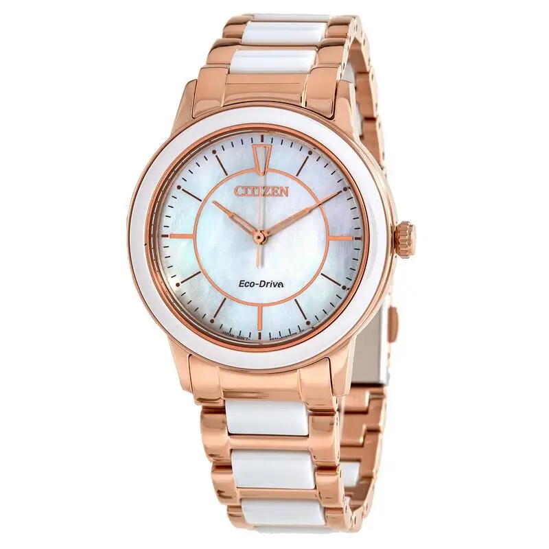 Citizen EM0743-55D Chandler Mother OF Pearl Dial Gold-tone Bracelet Women Watch