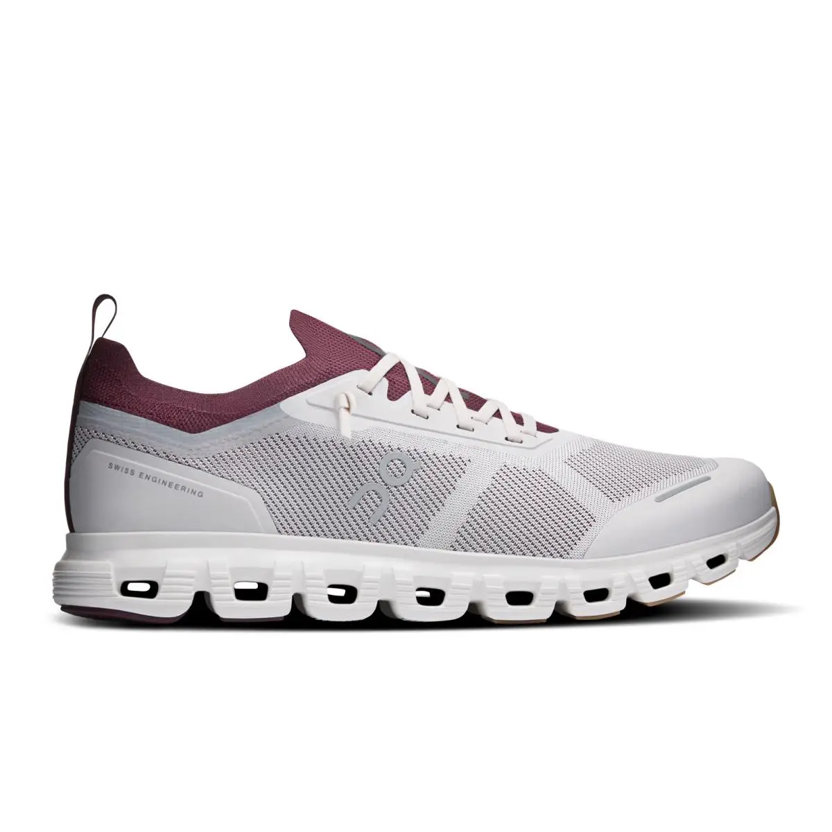 On Cloud 6 Versa Men Running Shoe US Size 7-14 Colors Athletic Silver | Maroon by On-Running