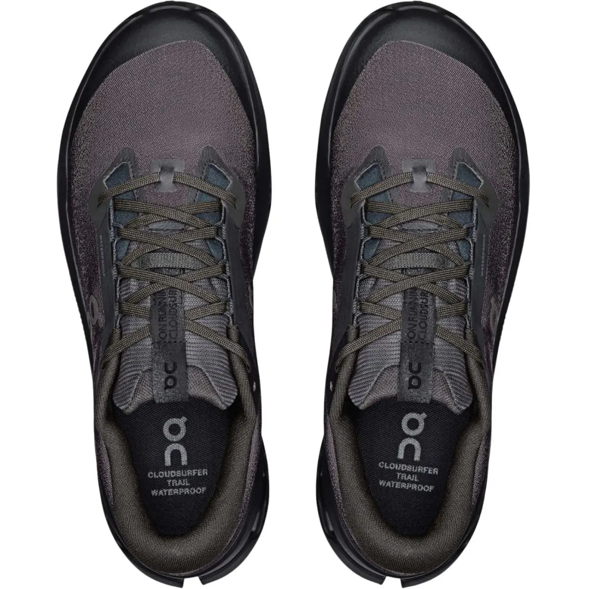 On-Running shoes - On Cloudsurfer Trail 2 Waterproof - Black/Black 7