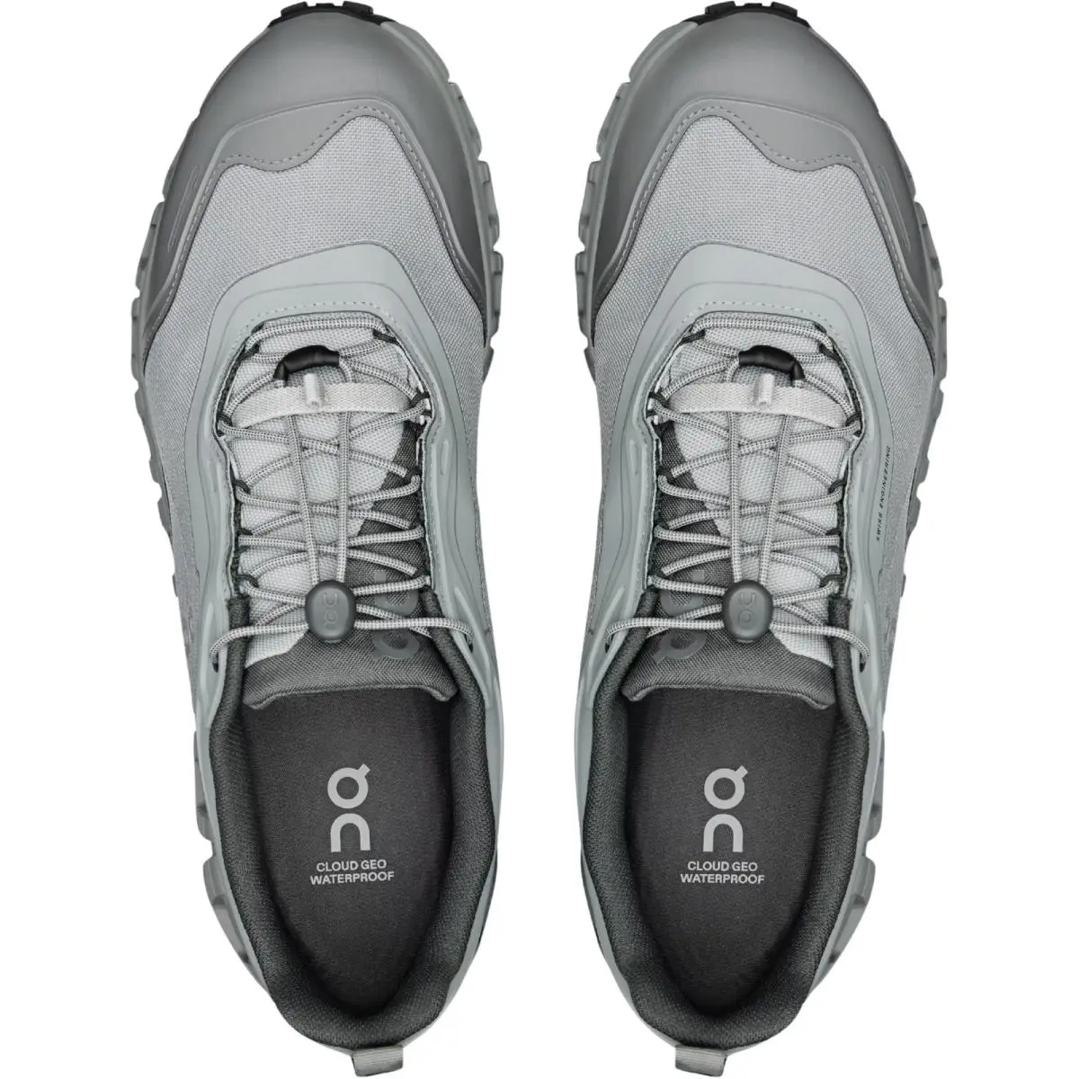 On-Running shoes - On Cloud 6 Geo Waterproof - Alloy/Alloy 7