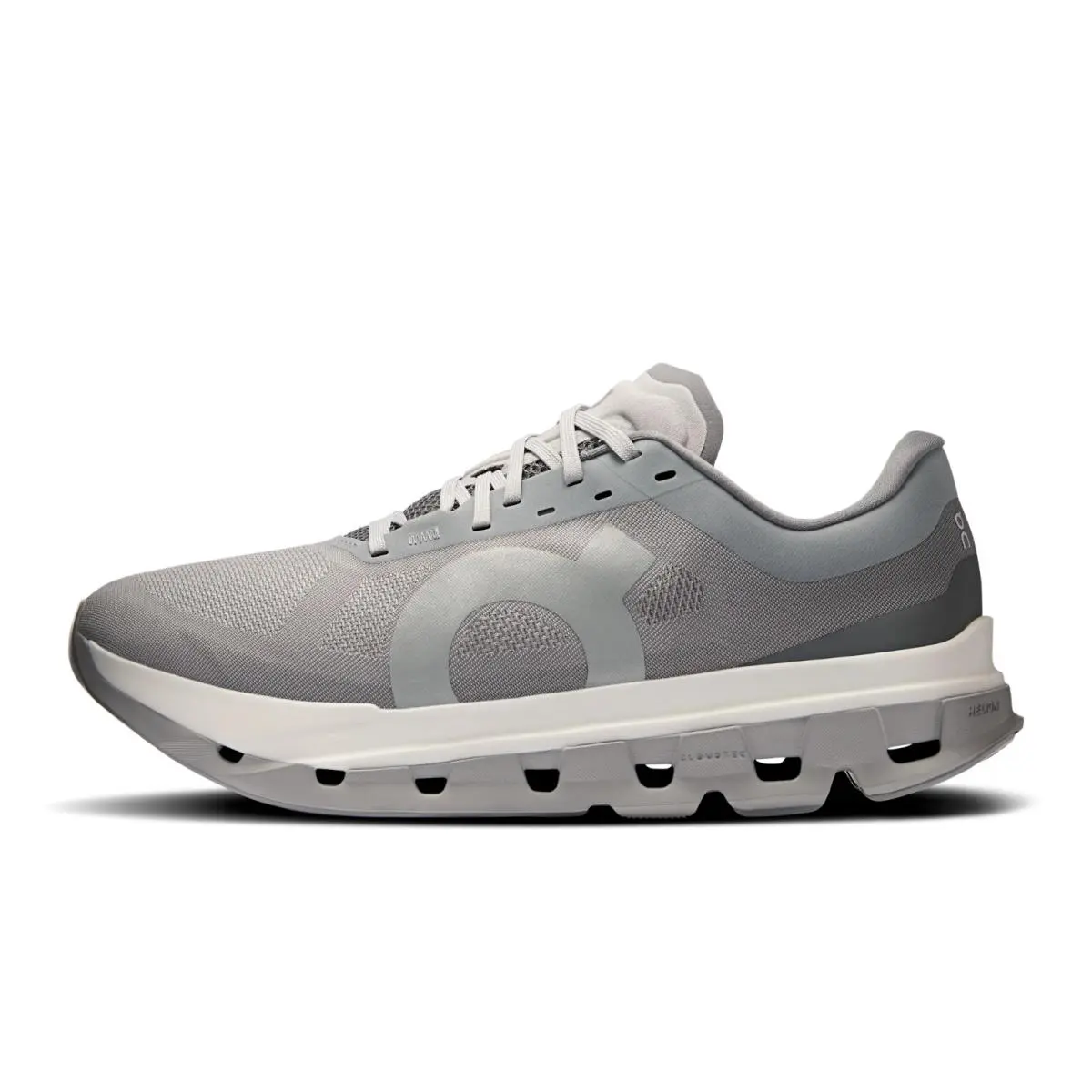 On Cloudflow 5 Men Running Shoe Size 7-14 Colors Athletic Casual Alloy | Rock by On-Running