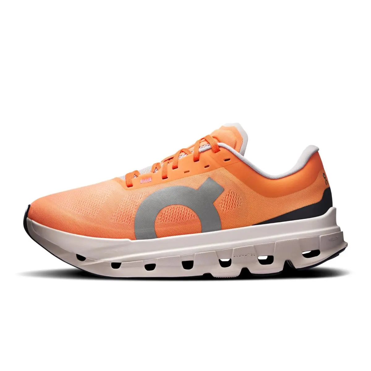On Cloudflow 5 Men Running Shoe Size 7-14 Colors Athletic Casual Tangerine | Silver by On-Running