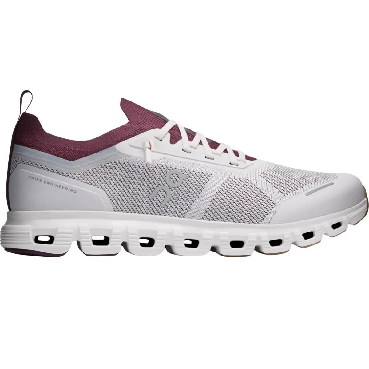 On Cloud 6 Versa Men Running Shoe US Size 7-14 Colors Athletic Silver/Maroon by On-Running