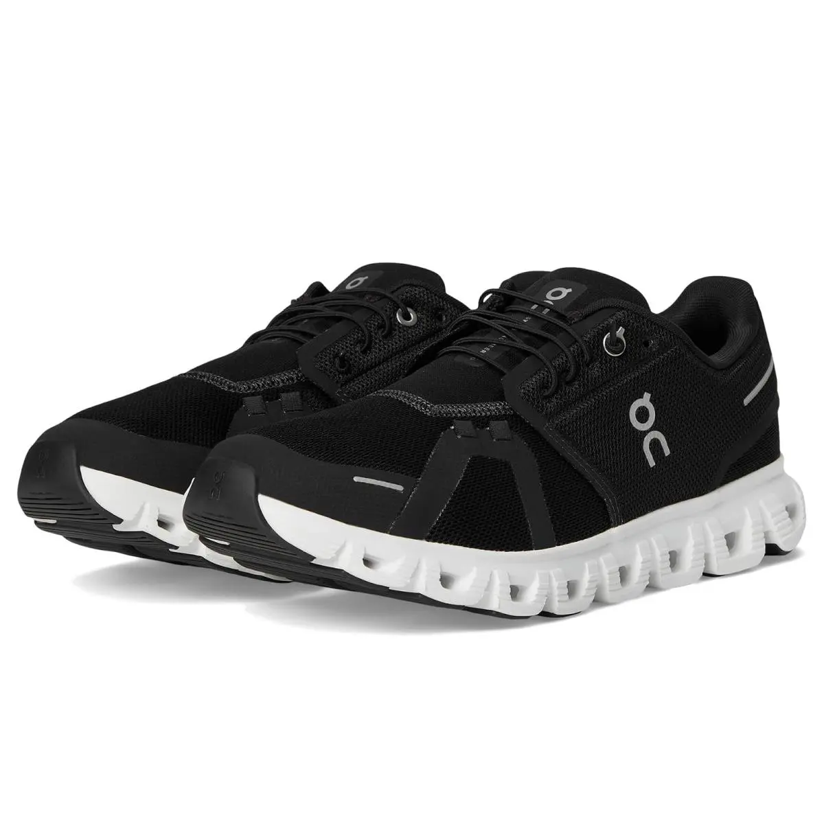 Men`s Sneakers Athletic Shoes On Cloud 6 Black/White by On-Running