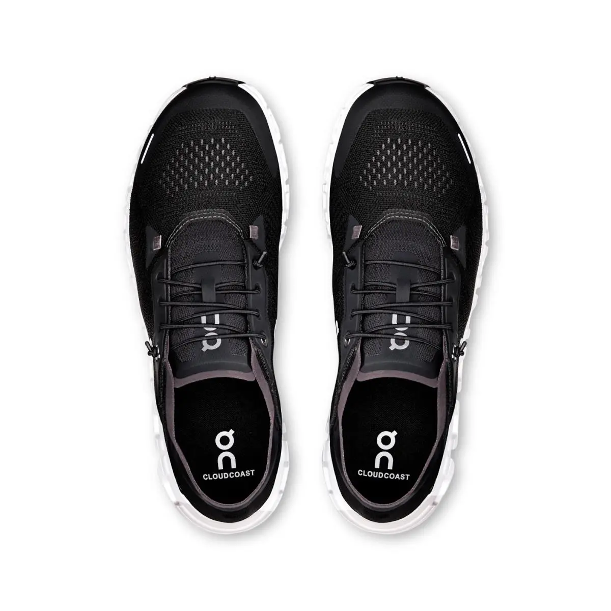 On-Running shoes - On Cloud 6 Coast - Cloud Coast - All Colors, s: Black | White 7