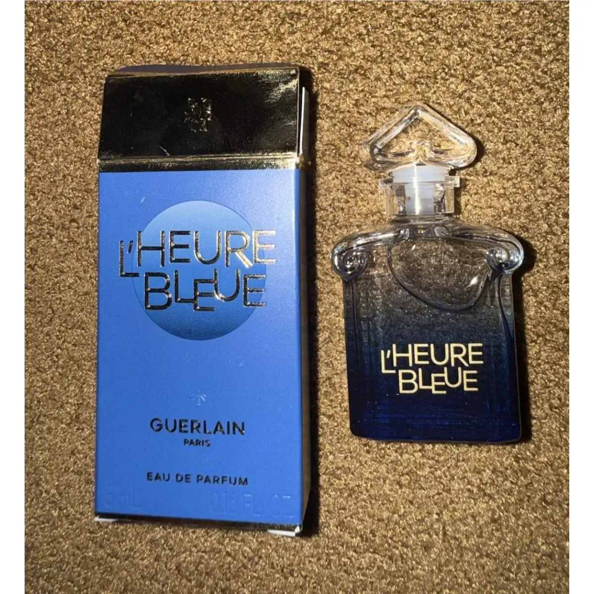 L`heure Bleue Eau De Parfum 5ml/0.16fl.oz. Mini Splash Fresh by Guerlain