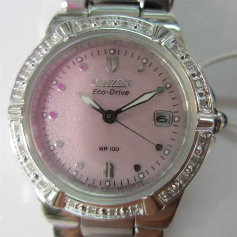 Eco-drive Riva Lady`s Watch Quartz Diamond Solar EW0890-58X by Citizen