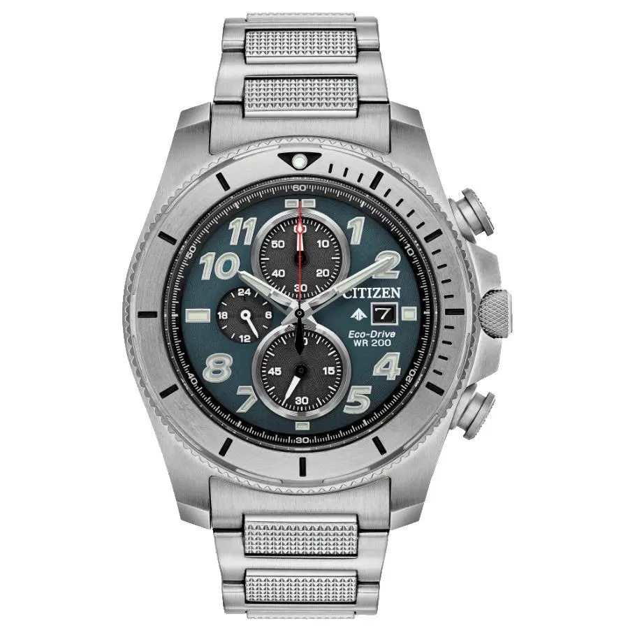 Eco-drive Promaster Chronograph Blue/grey Dial Men’s Watch CA0720-54H by Citizen