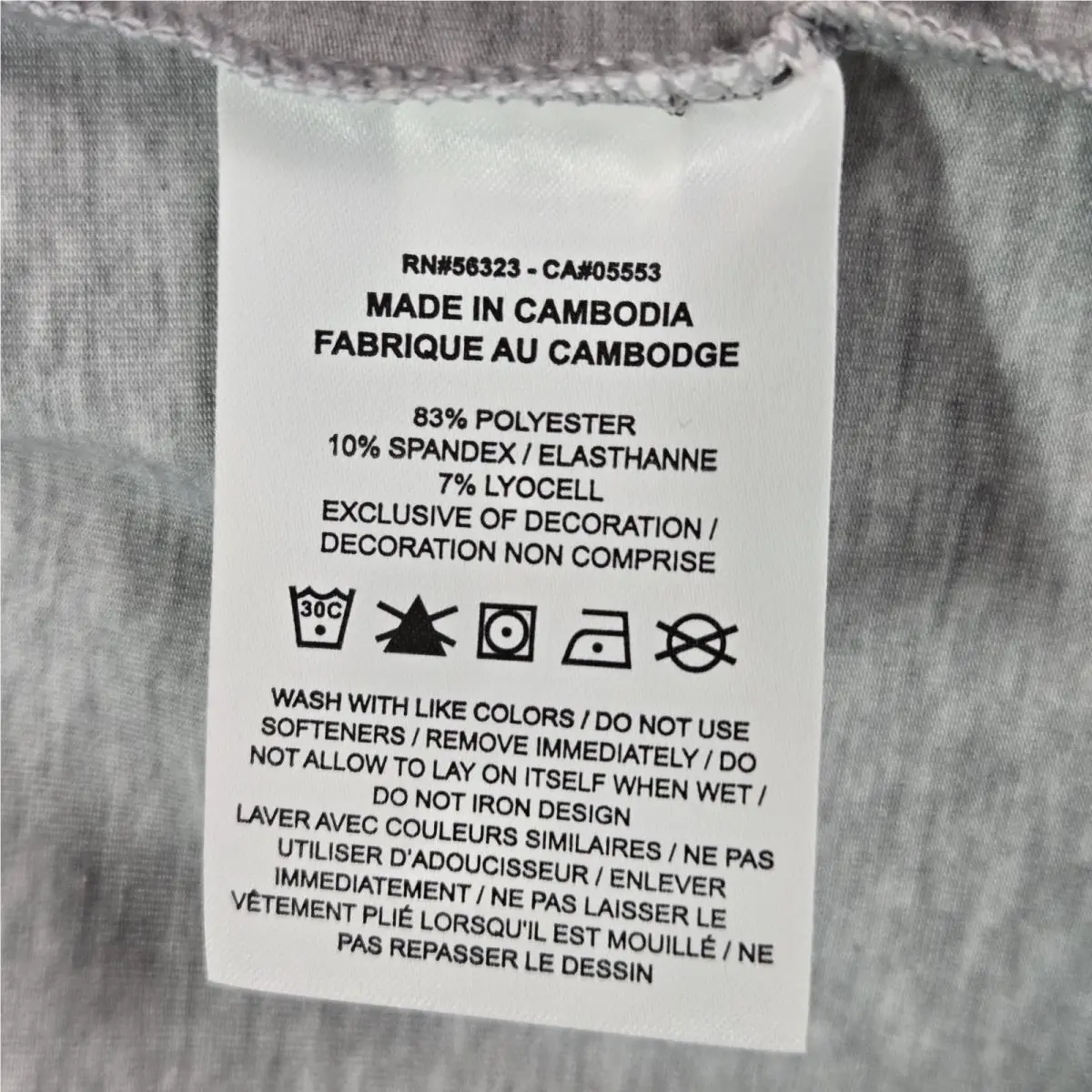 Nike clothing - Nike Dri-Fit - Gray 12