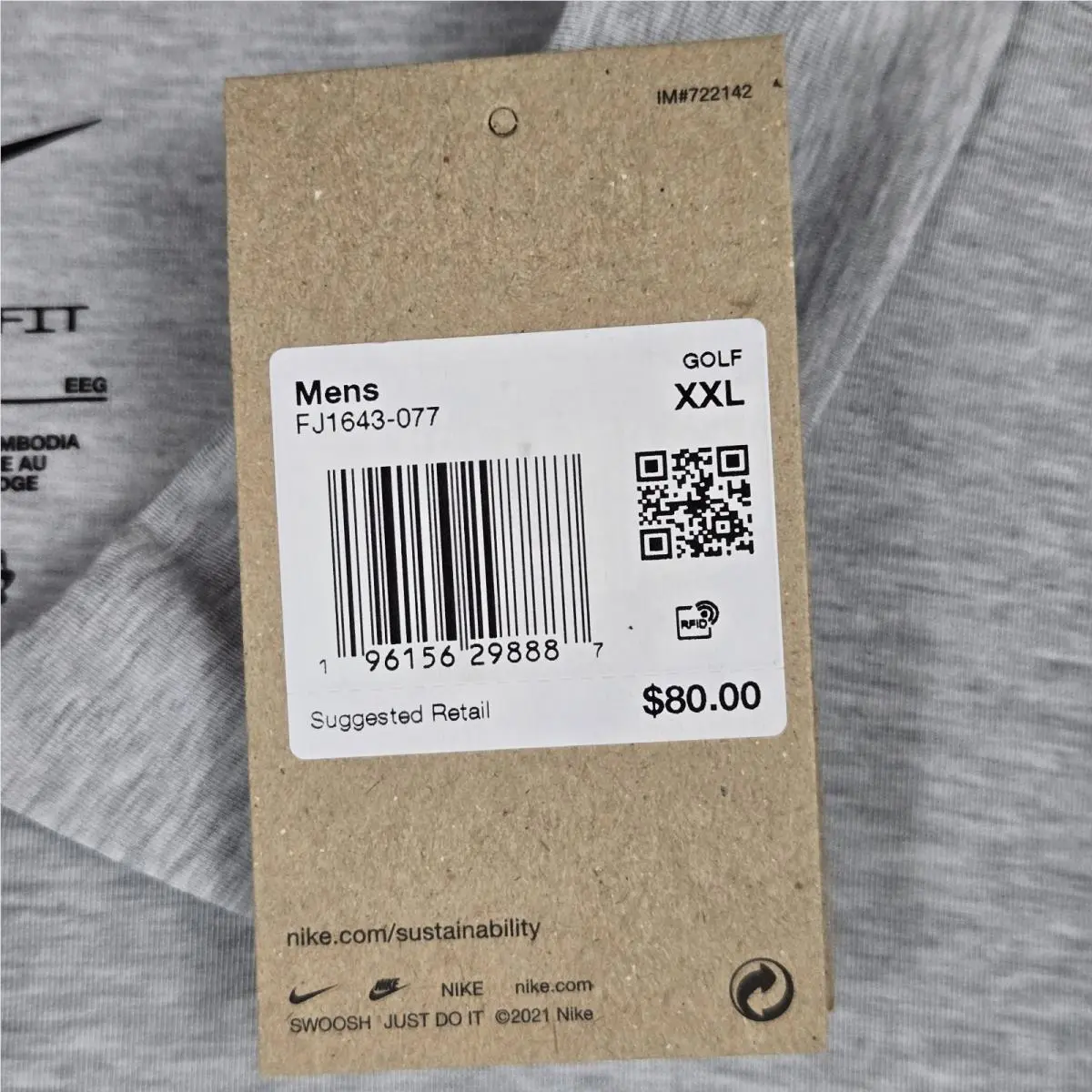 Nike clothing - Nike Dri-Fit - Gray 4