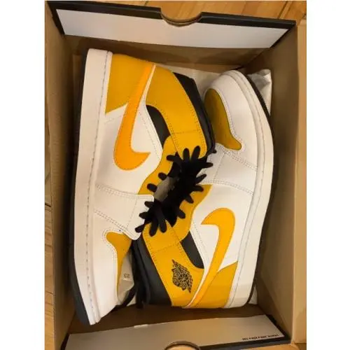 Nike shoes - Nike Air Jordan 1 - Air - Multicolor, Manufacturer: Taxi/White-Black 0