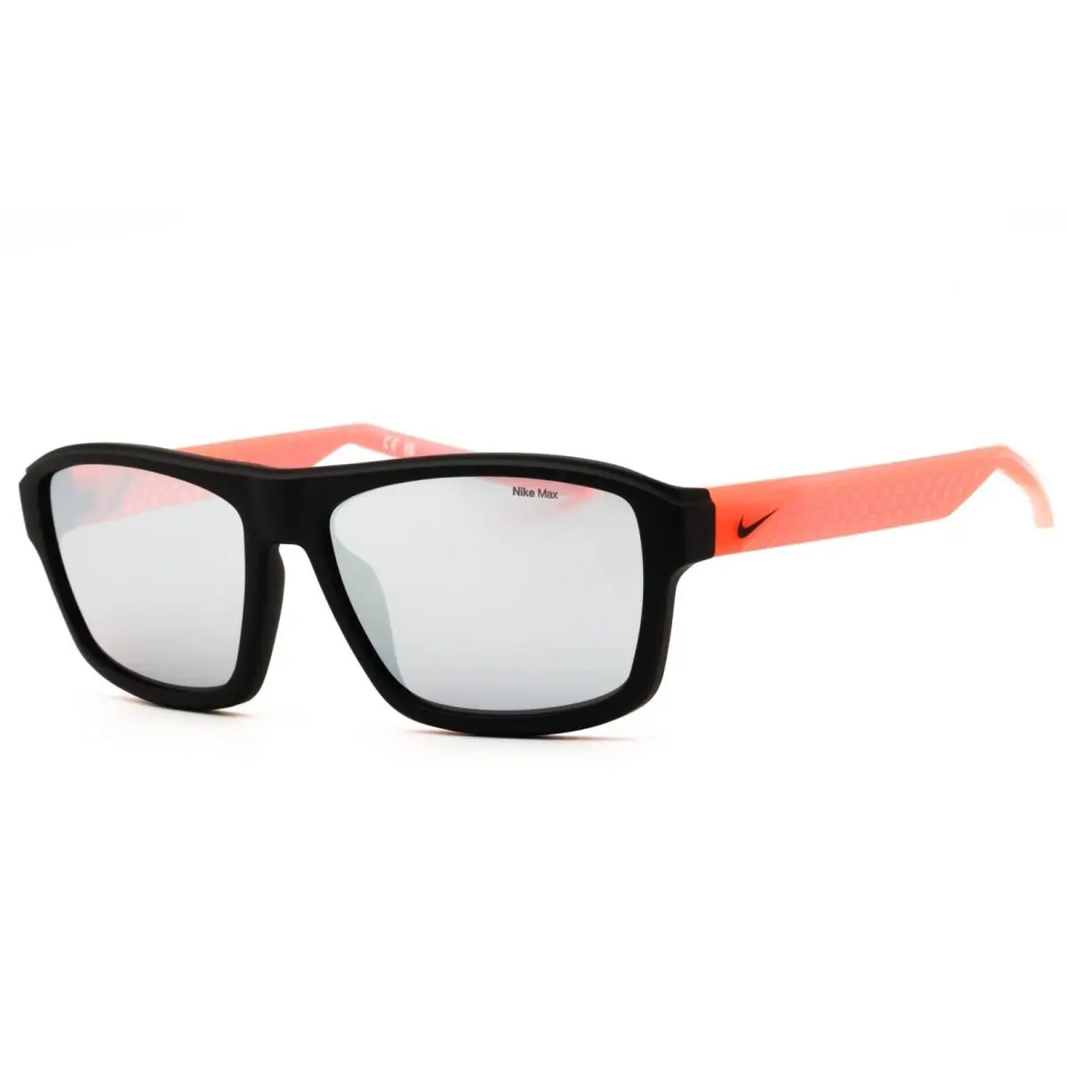 Livefree Tempo EV24044 011 Men`s Matte Black Rectangular Sunglasses by Nike