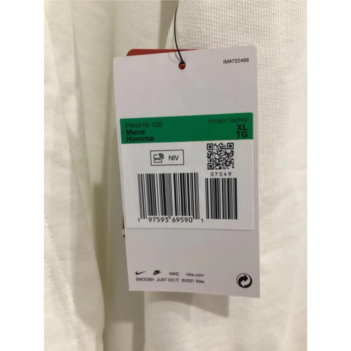 Nike clothing - White 1