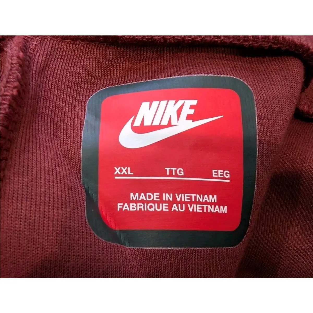 Nike clothing - Nike Tech - Tech - IM0697 - Dark Team Red (UPC: 198484455345) 9