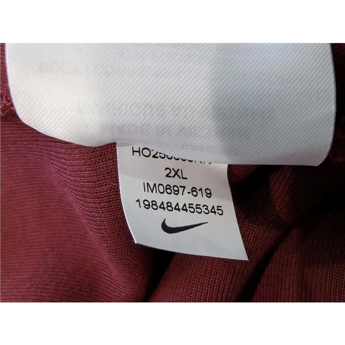 Nike clothing - Nike Tech - Tech - IM0697 - Dark Team Red (UPC: 198484455345) 15
